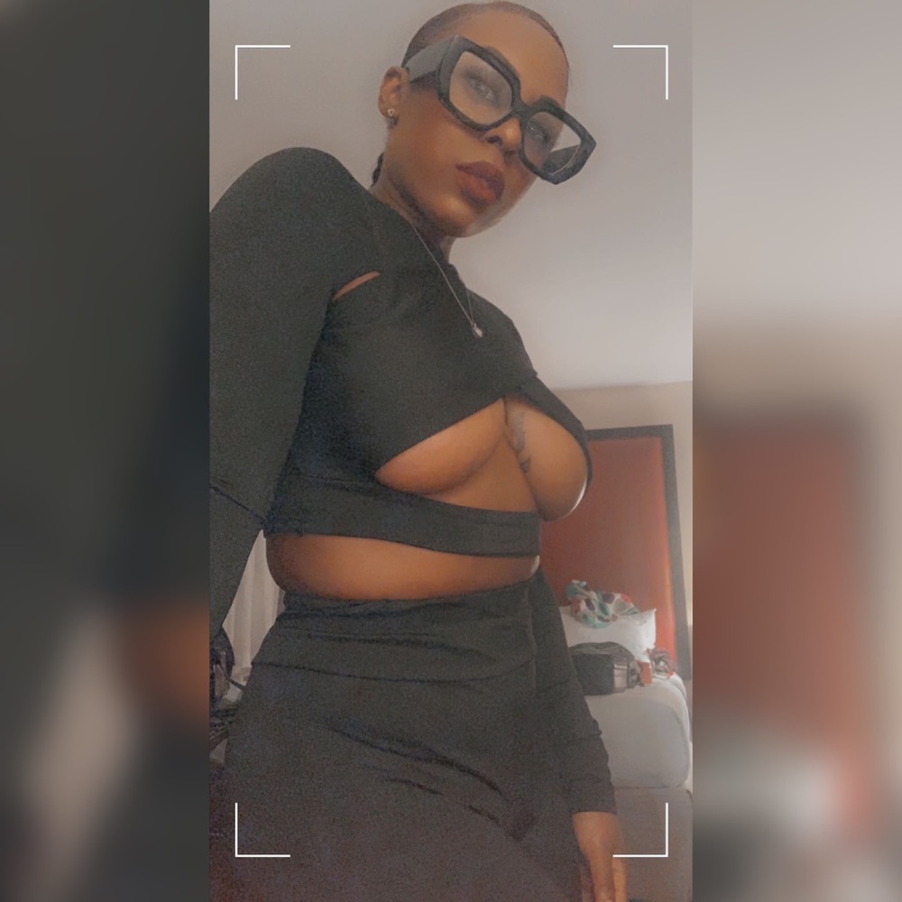 2 piece black outfit